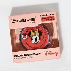 🆕 The Creme Shop Disney Minnie Mouse Cream Blush Balm Vegan - Strawberry Churro